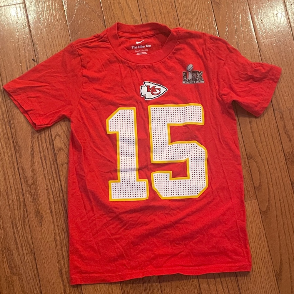 Nike Red Kids Short Sleeve Tee